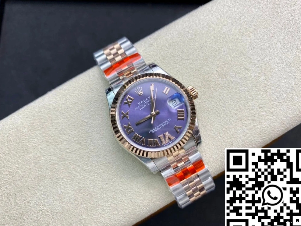 M278271-0020 Dial Factory Diamond Purple Datejust TW Rolex Eggplant 1006